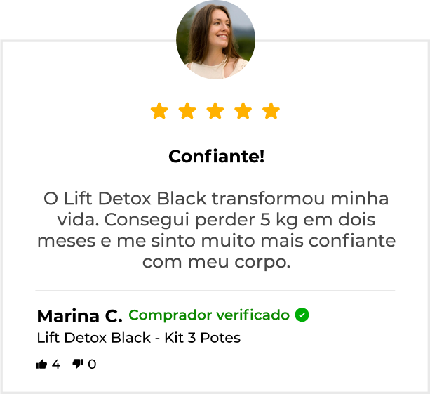 lift detox black original lojas